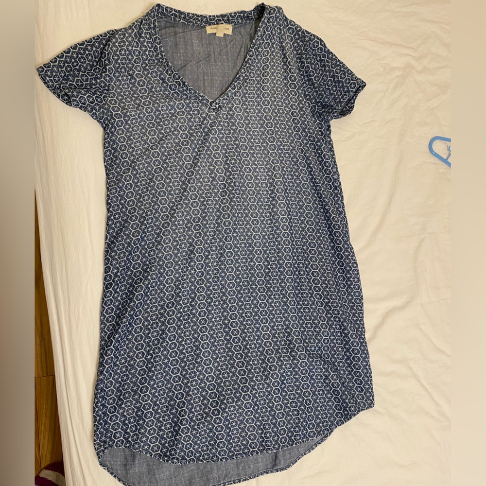 Cloth & Stone Star T Shirt Dress